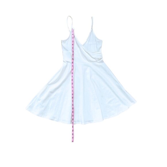 SOLD White Fit and Flare Dress Forever 21 Size Small - Picture 9 of 9